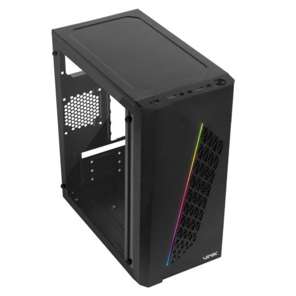 Gabinete Gamer Beam Preto Lateral Acrílico CP297005 - Vinik