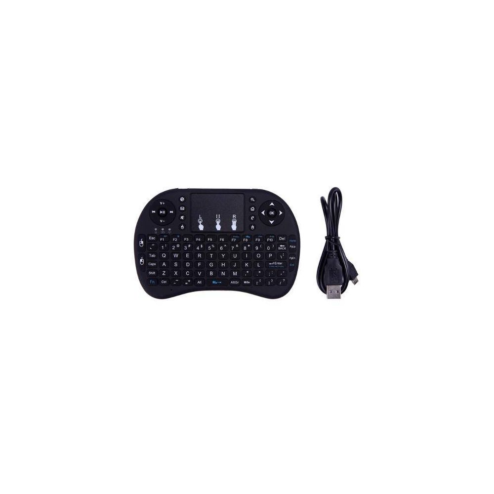 Mini Teclado S/Fio Touchpad Mouse SmartTv Pc Notebook