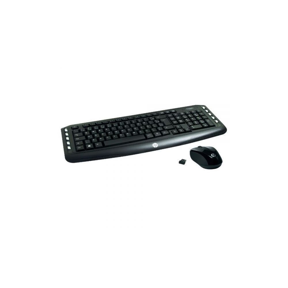 Kit Teclado + Mouse Sem Fio, Classic, LV290AA, Preto - HP