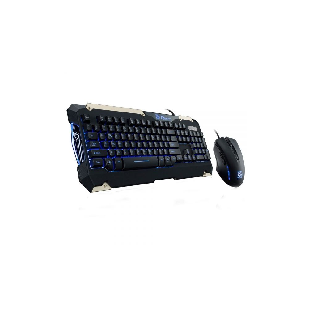 Kit Teclado + Mouse Commander KB-CMC-PLBLPB-0 - Thermaltake 