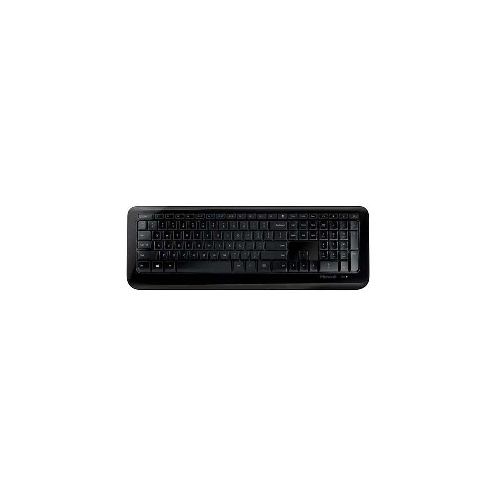 Kit Teclado e Mouse Sem Fio Desktop 850 Preto -  Microsoft