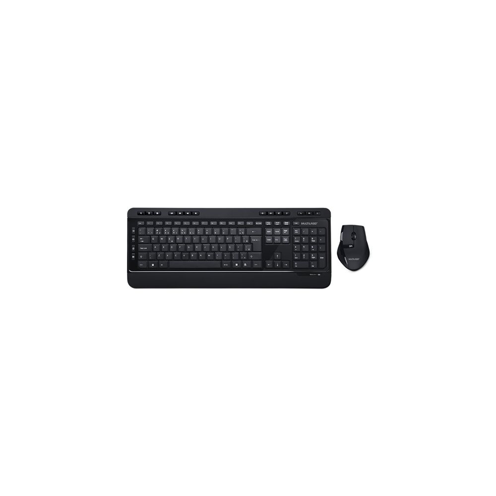 Kit Teclado + Mouse Sem Fio 1600DPI ABNT2 TC215 - Multilaser