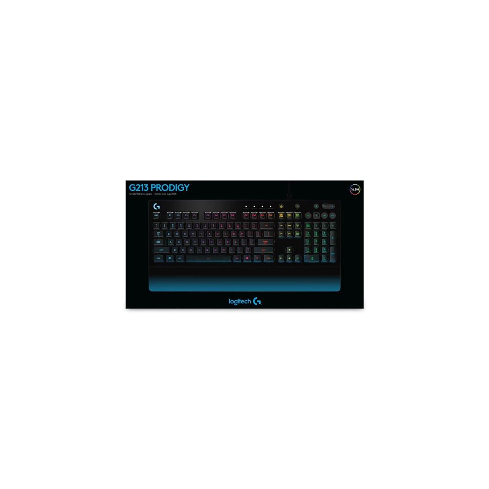 Teclado Gamer G213 Prodigy RGB US - Logitech