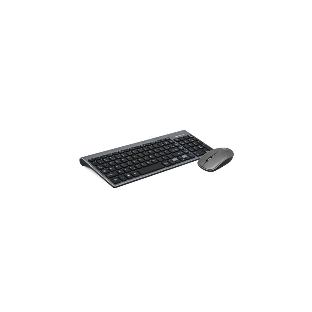 Kit Teclado + Mouse Sem Fio, K-W510SBK, Preto - C3 Tech 