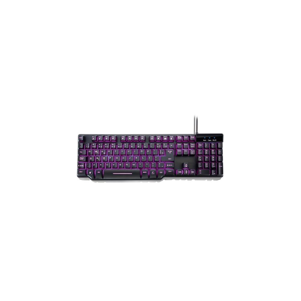 Teclado Semi Mecânico Gamer Warrior LED TC196 - Multilaser