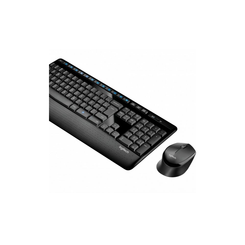 Kit Teclado e Mouse Sem Fio MK345 Preto - Logitech