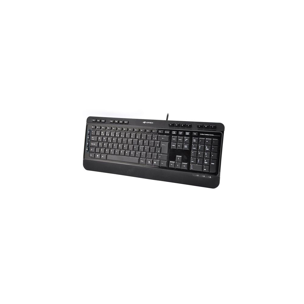 Teclado Multimídia USB com Fio KB-M700 - C3Tech