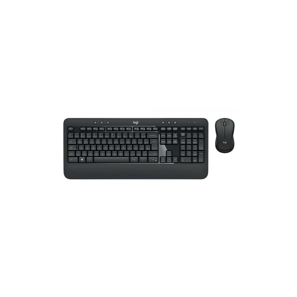 Kit Teclado e Mouse Sem Fio MK540 Cinza - Logitech 