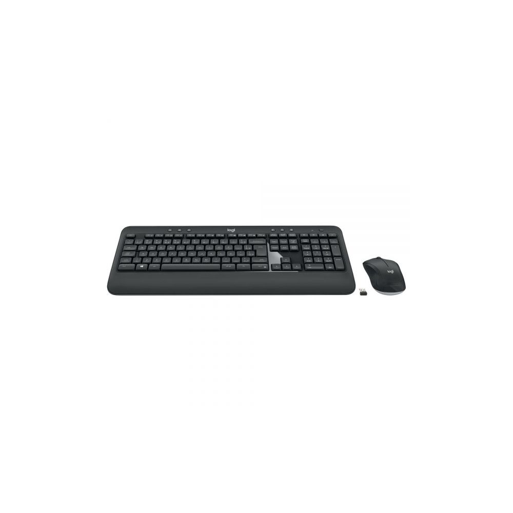 Kit Teclado e Mouse Sem Fio MK540 Cinza - Logitech 