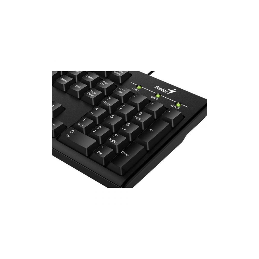 Teclado Wired Smart KB-100 Preto - Genius 