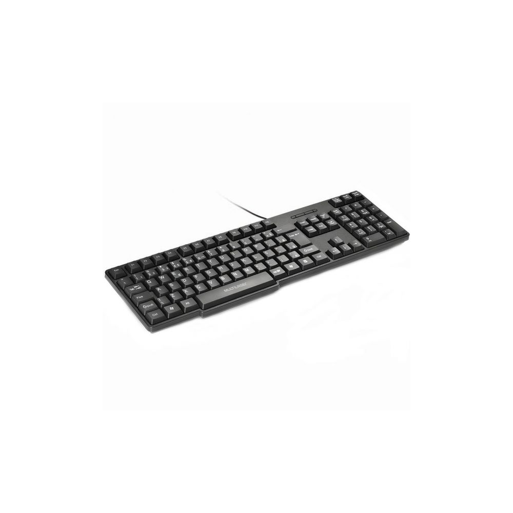 Teclado Slim Standard PS2 Preto TC225 - Multilaser