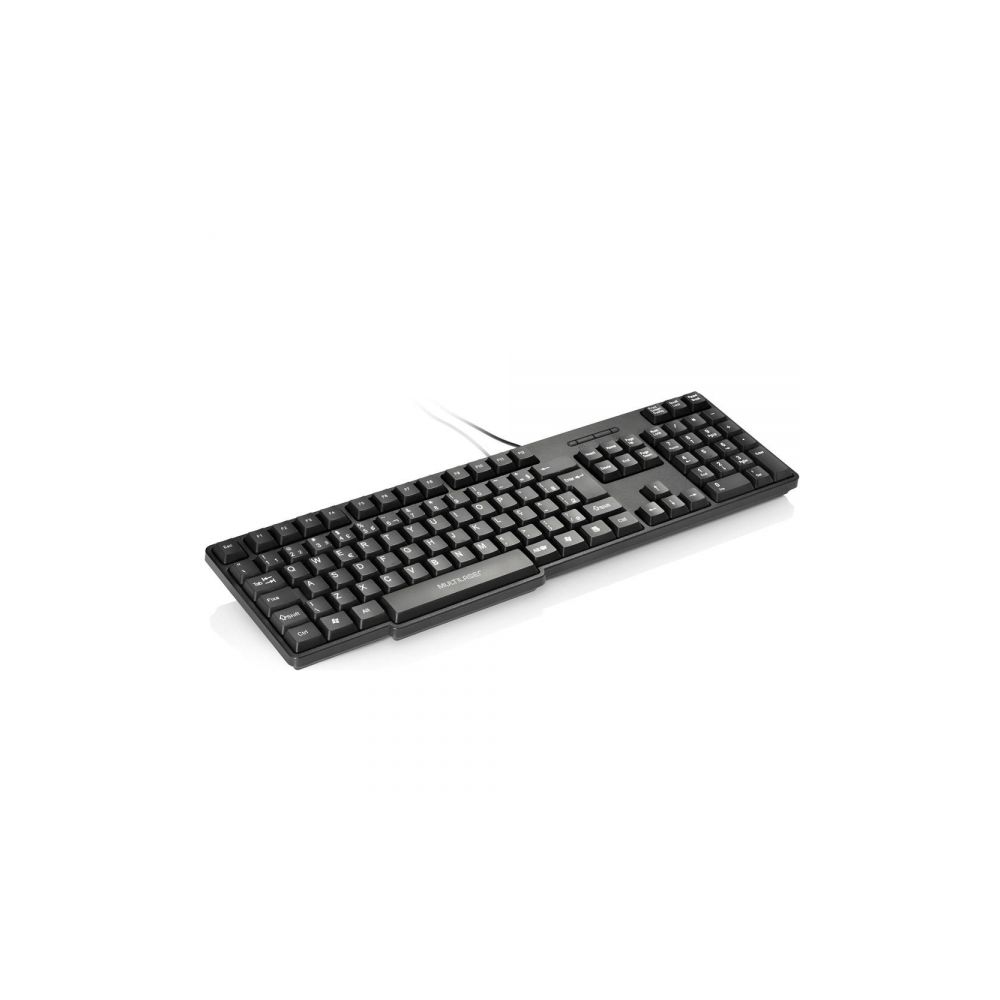 Teclado com Fio Slim TC213 Preto USB ABNT2 - Multilaser 