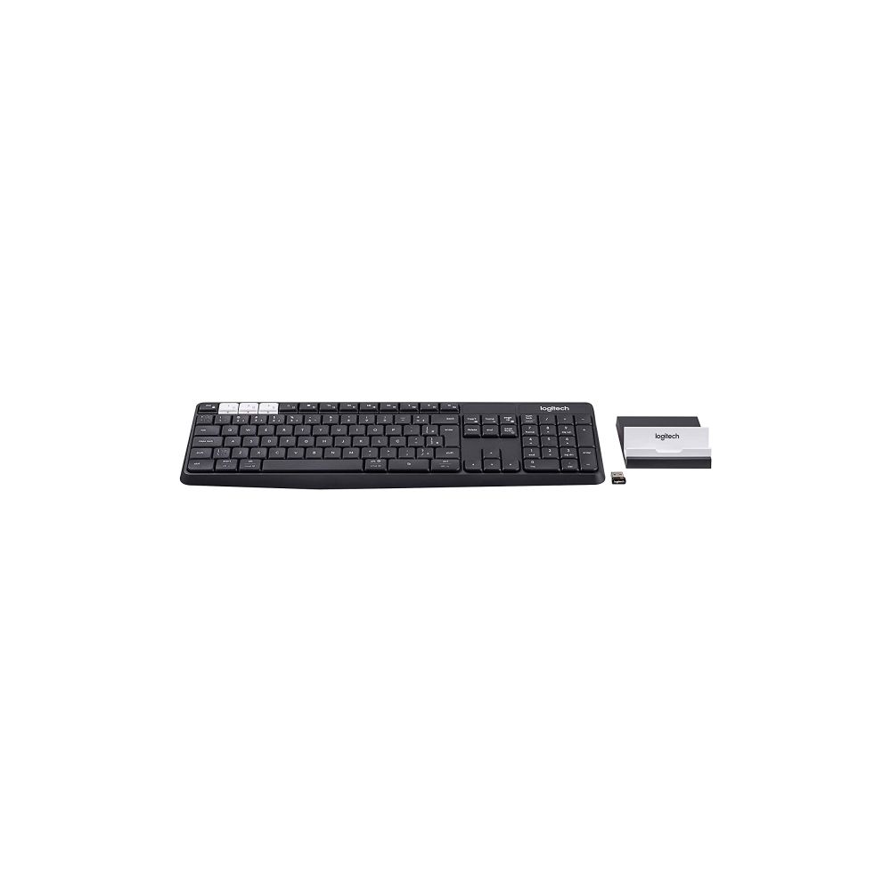 Teclado S/ Fio Multi-Dipositivo K375S USB Grafite - Logitech