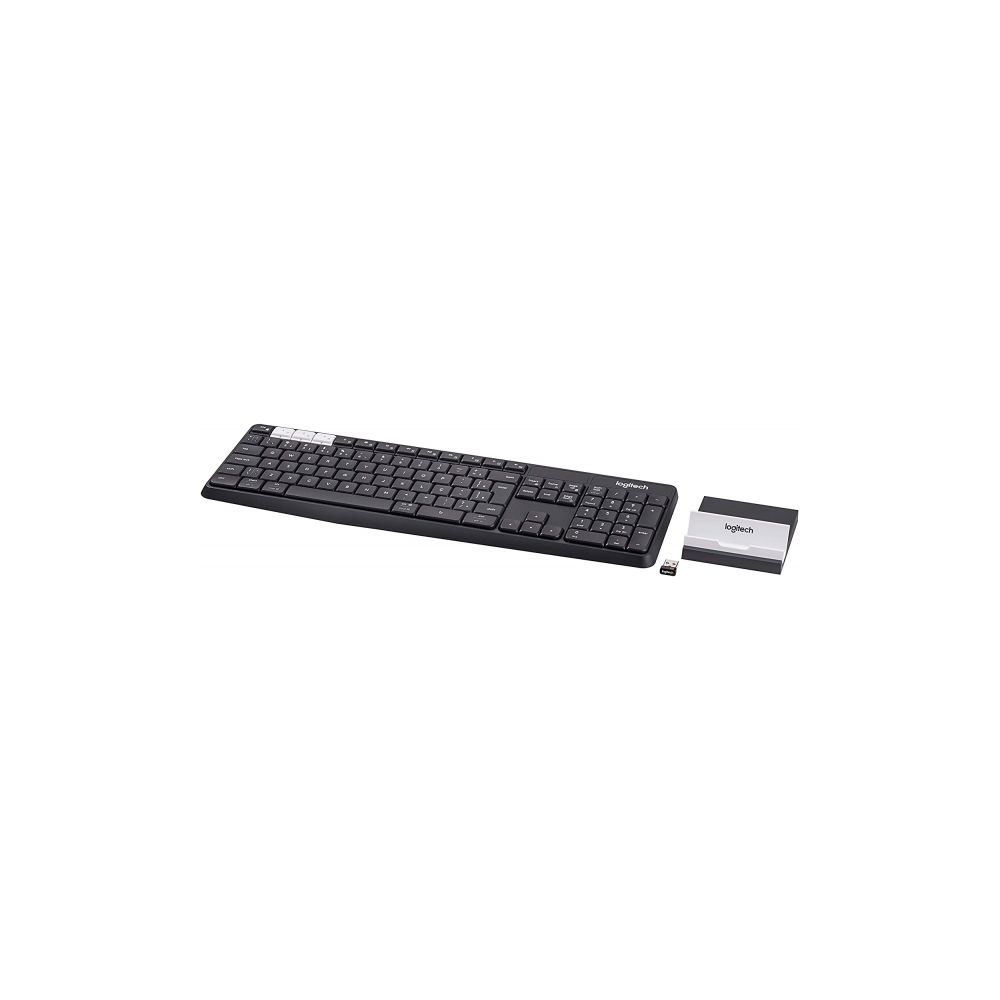 Teclado S/ Fio Multi-Dipositivo K375S USB Grafite - Logitech