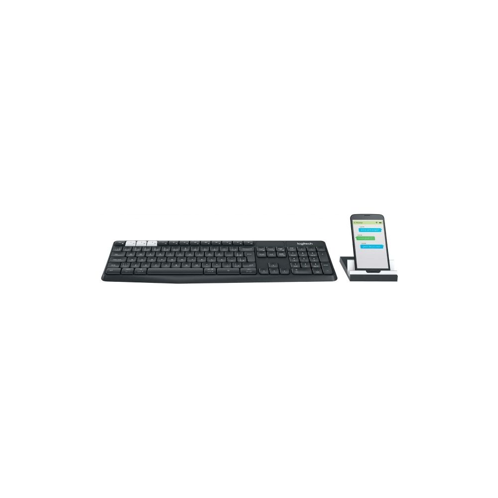 Teclado S/ Fio Multi-Dipositivo K375S USB Grafite - Logitech