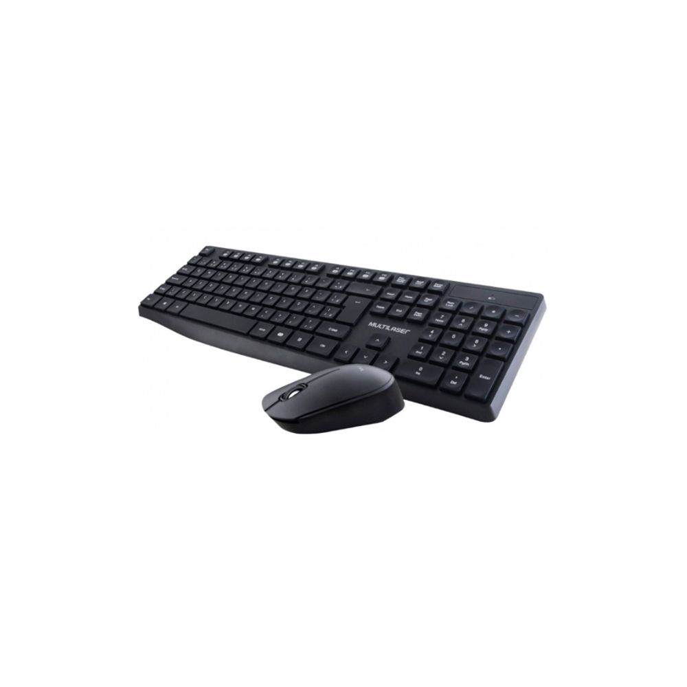 Teclado e Mouse Sem Fio 2.4ghz Usb TC244 - Multilaser 