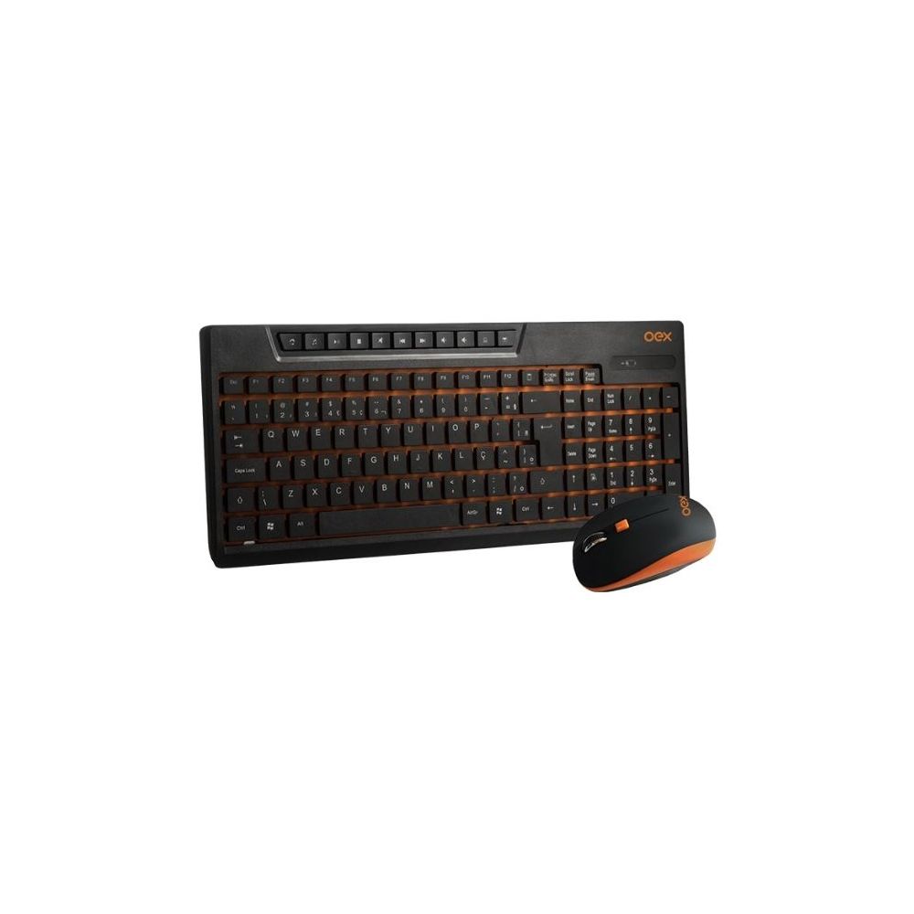 Combo Teclado e Mouse sem fio Sunset TM402 - Oex