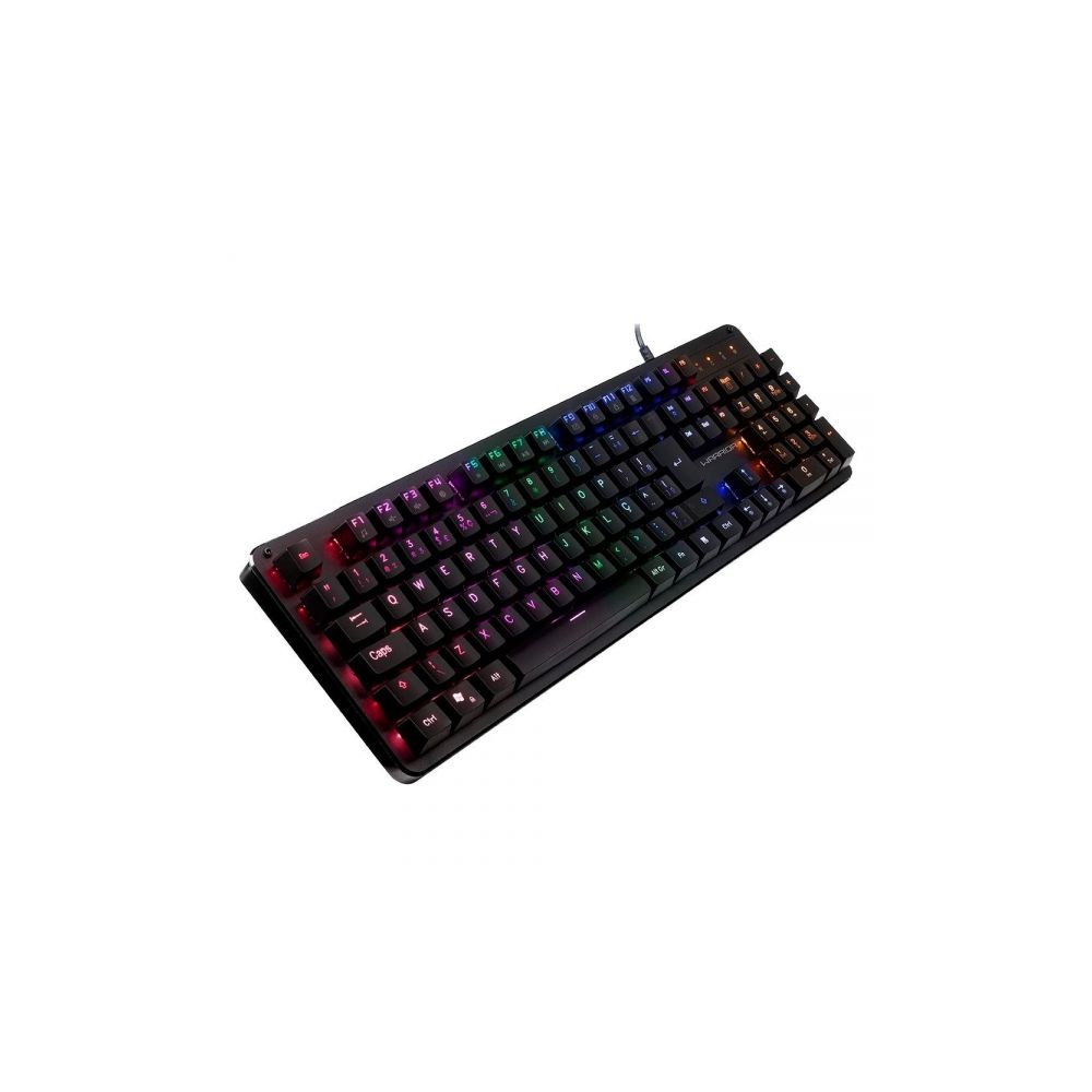 Teclado USB Mecânico Warrior Dunky Preto TC248 - Multilaser
