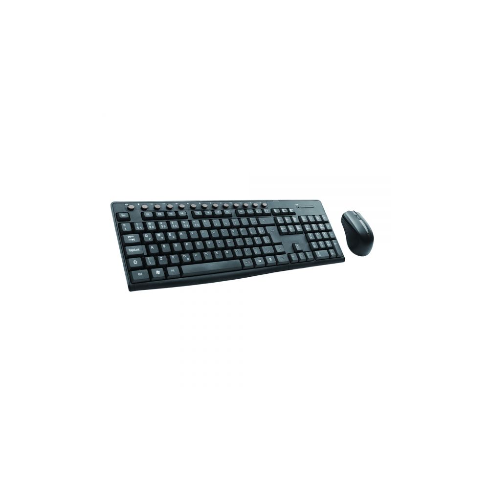 Kit Teclado e Mouse sem Fio K-W30 Preto - C3Tech