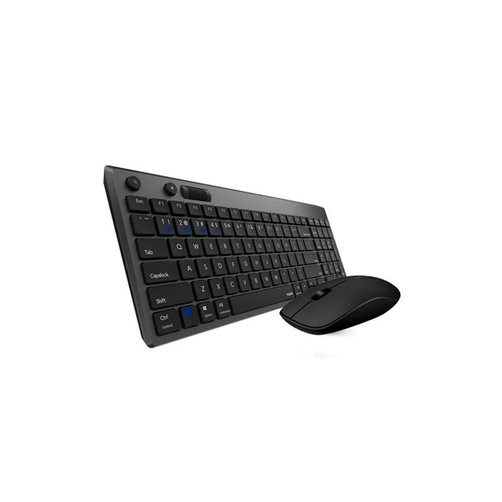 Kit Teclado e Mouse Wireless Bluetooth RA003 - Rapoo