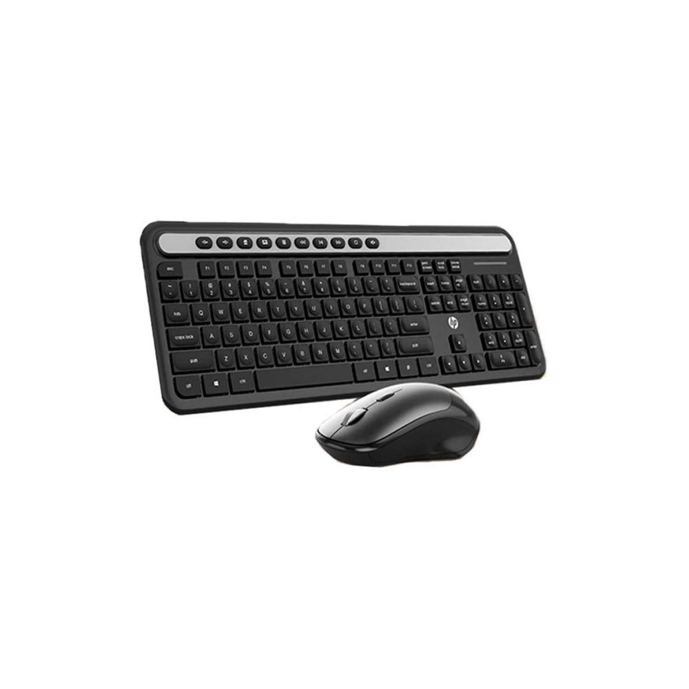 Kit Teclado e Mouse sem Fio CS500 Preto - HP