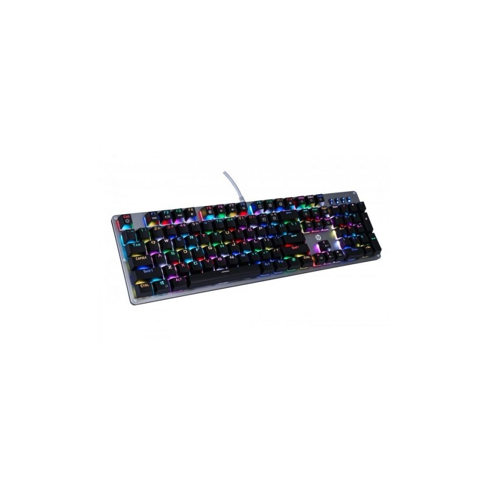 Teclado Mecânico Gamer LED USB GK100 Preto - HP