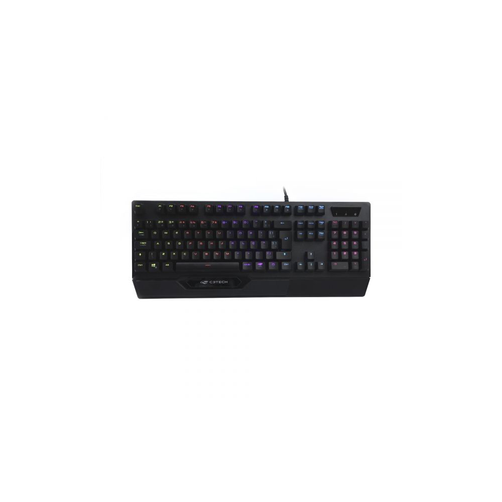 Teclado USB Gamer KGM-1200BK - C3Tech