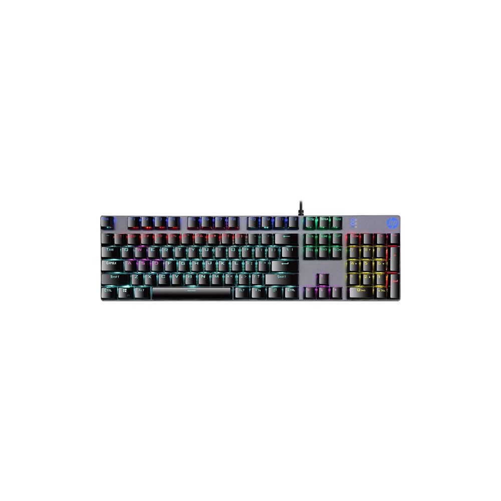 Teclado Gamer Mecânico Chumbo ABNT2 7ZZ93AA - HP