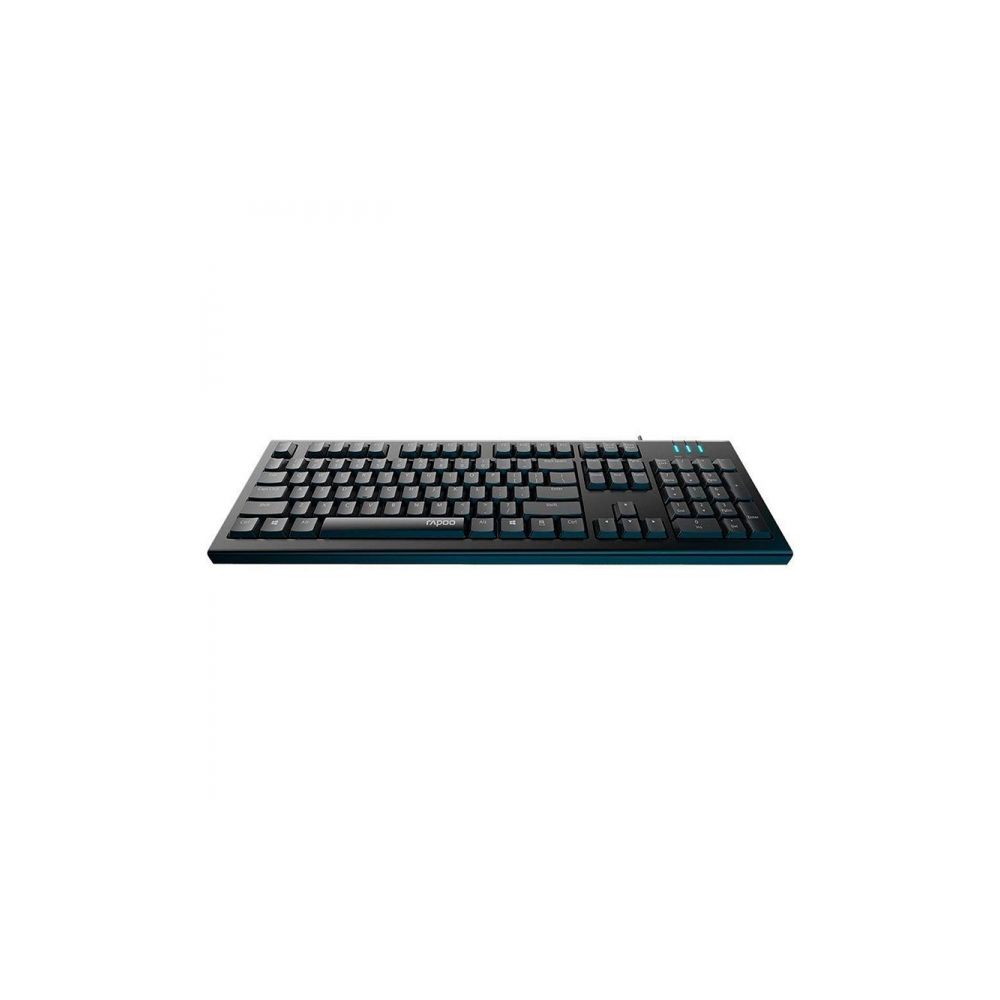 Teclado Com Fio USB RA018 Preto - Rapoo 