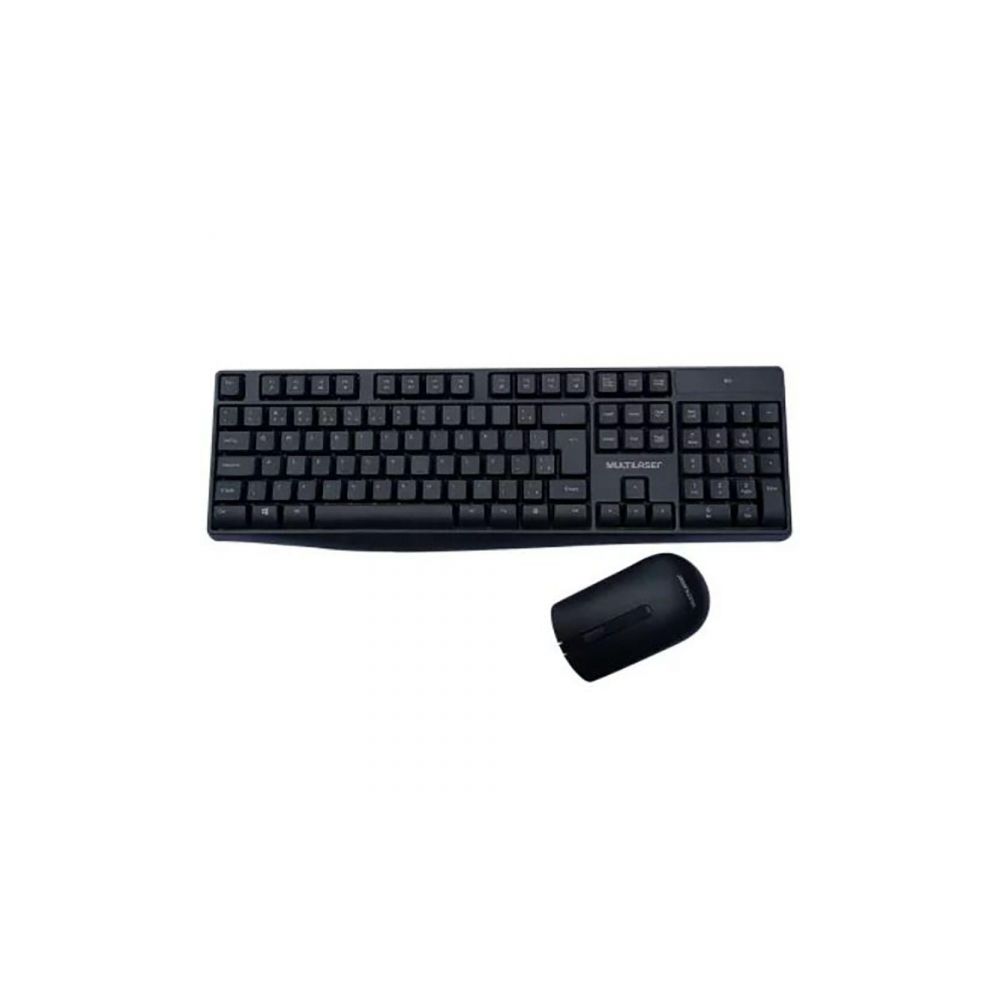 Kit Teclado e Mouse sem Fio 2.4Ghz USB TC270 - Multilaser