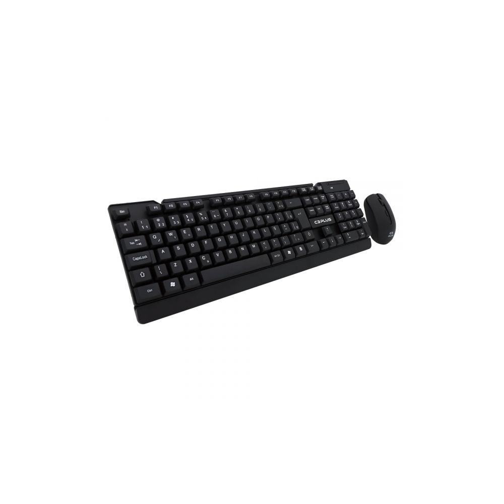 Kit Teclado e Mouse Sem Fio K-W11BKV2 - C3Tech