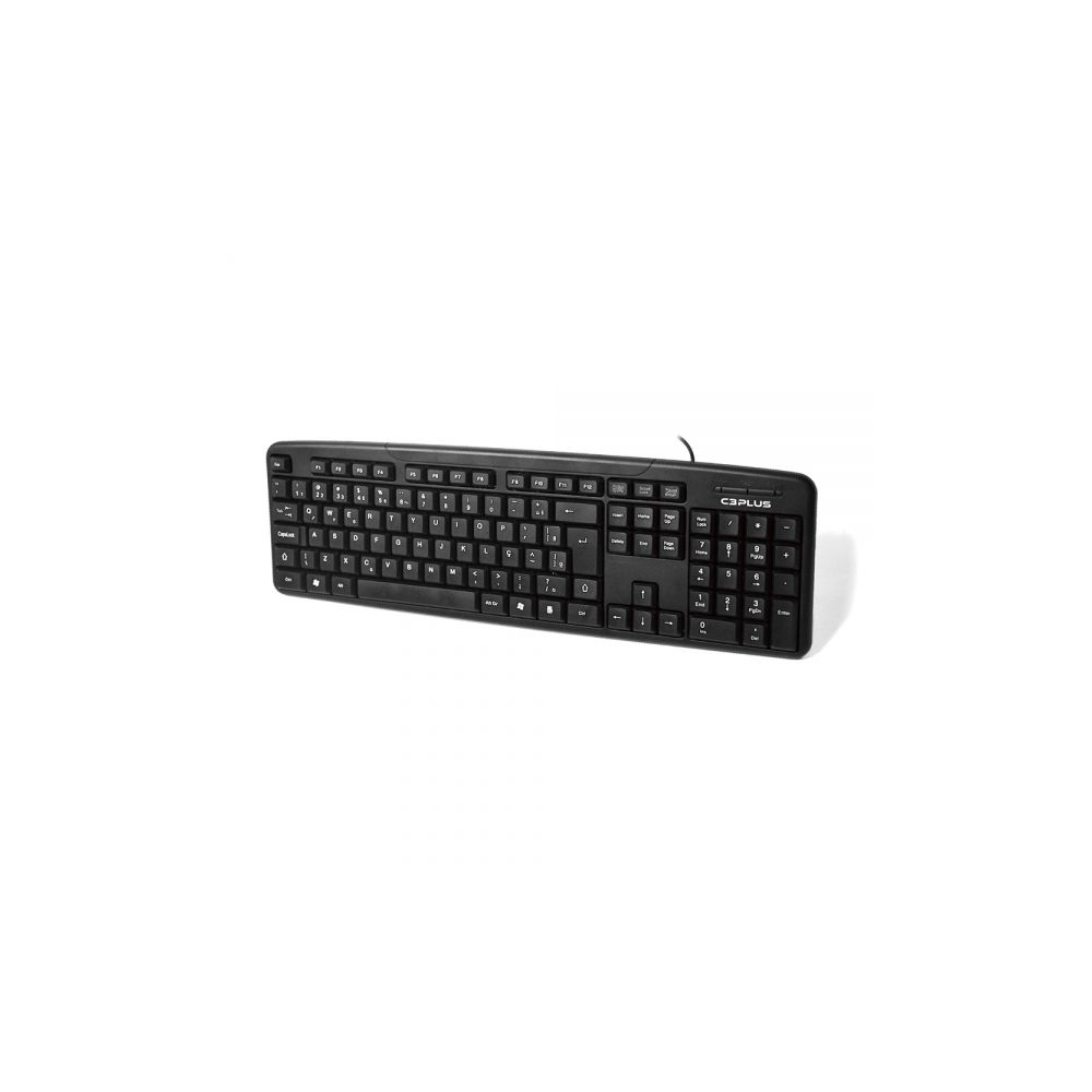 Teclado com Fio USB KB-11BKV2 - C3Tech