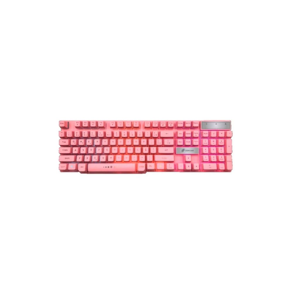 Teclado Gamer Pink Force-X TC201 - Oex