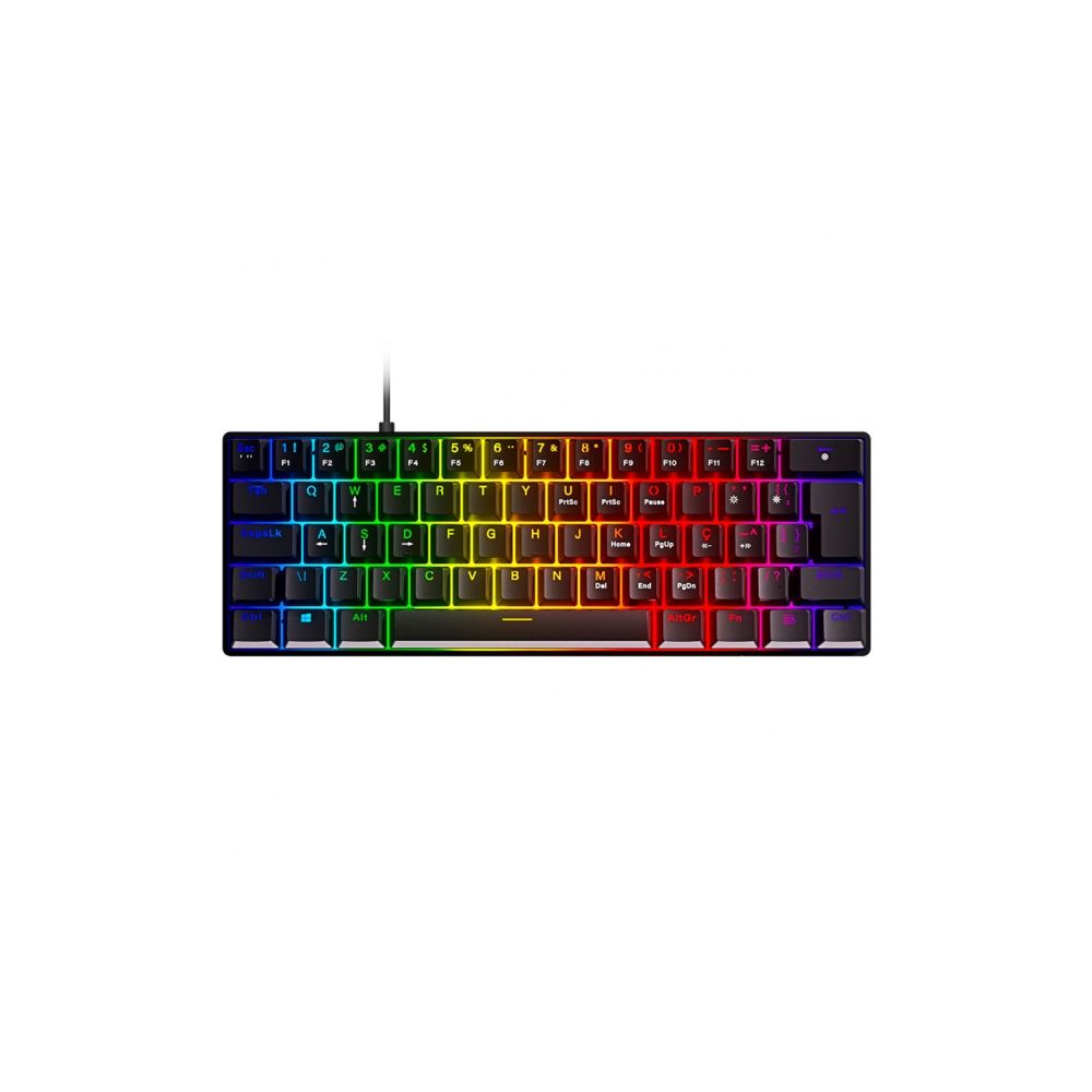 Teclado Gamer Mecânico Zot LED RGB - Pcyes