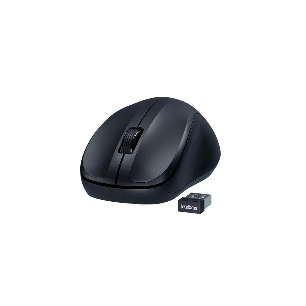 Kit Teclado e Mouse Sem Fio Preto Csi50 - Intelbras