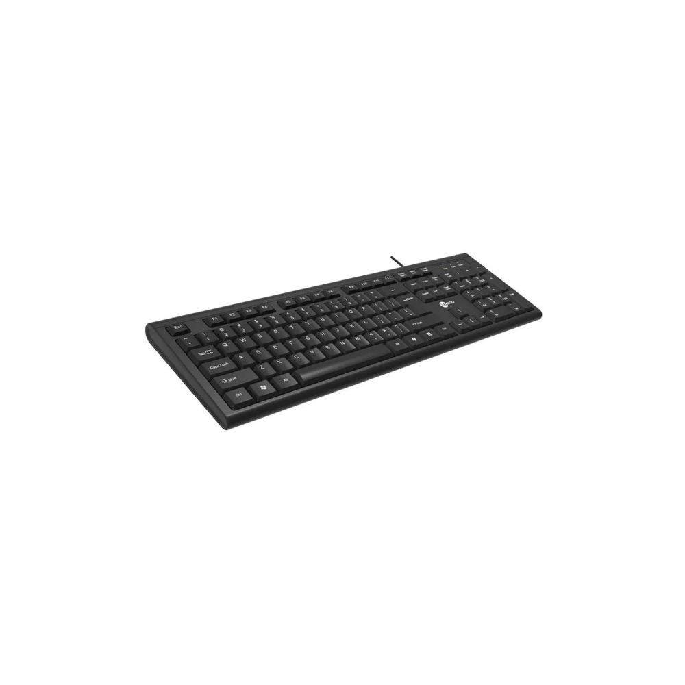 Teclado USB KB101 Preto - Lecoo