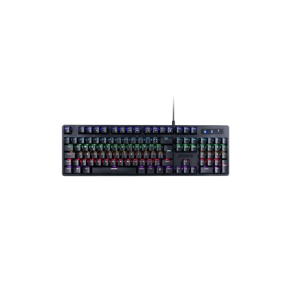 Teclado Gamer Mecânico Kratz Outemu Brown RGB - Pcyes