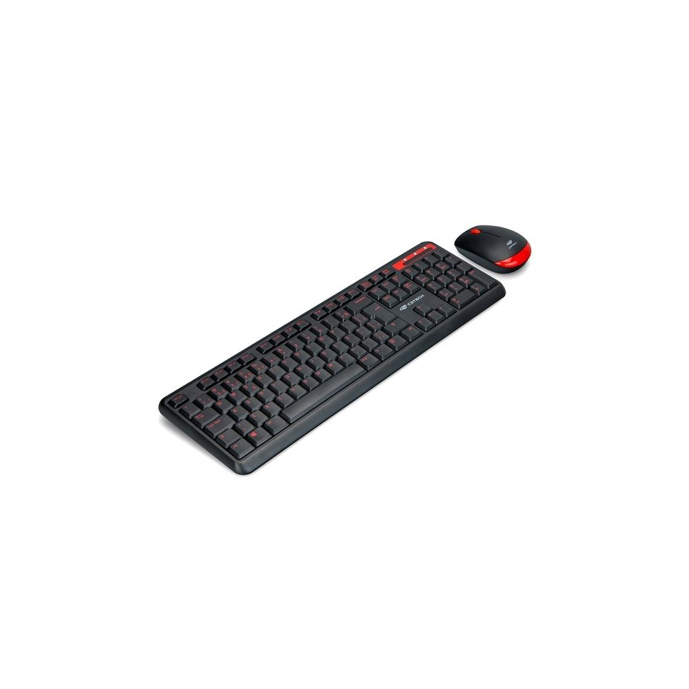 Teclado e Mouse sem fio K-W100 - C3Tech