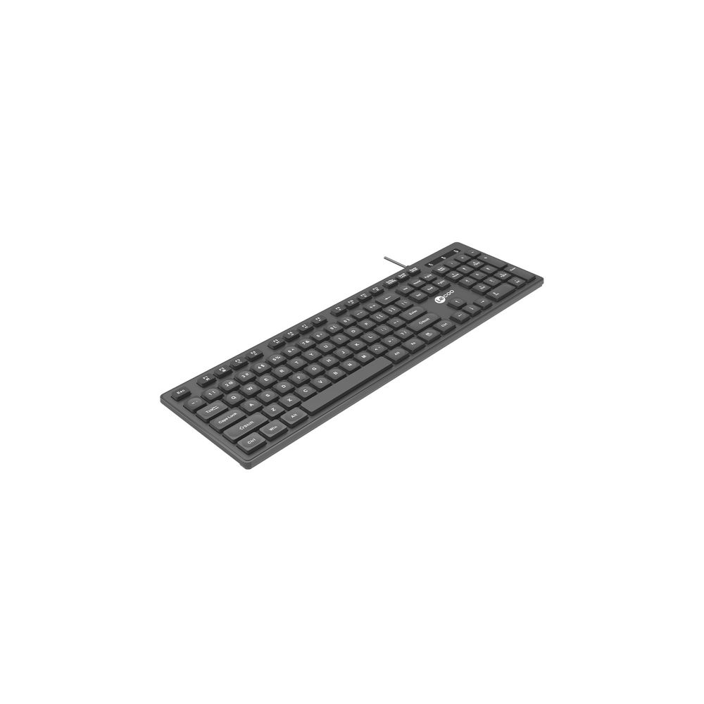 Teclado USB Multimídia Preto KB102 - Lecoo