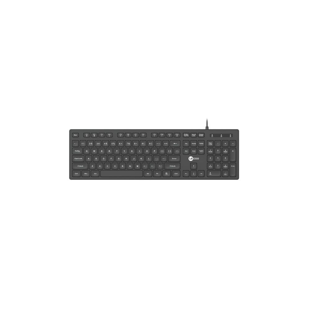Teclado USB Multimídia Preto KB102 - Lecoo