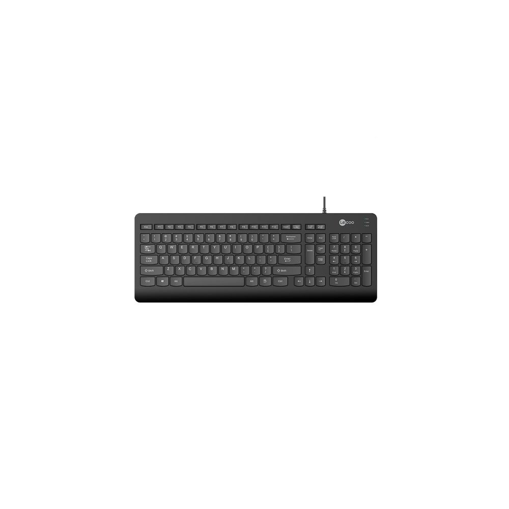 Teclado USB Padrão Preto KB103 - Lecoo