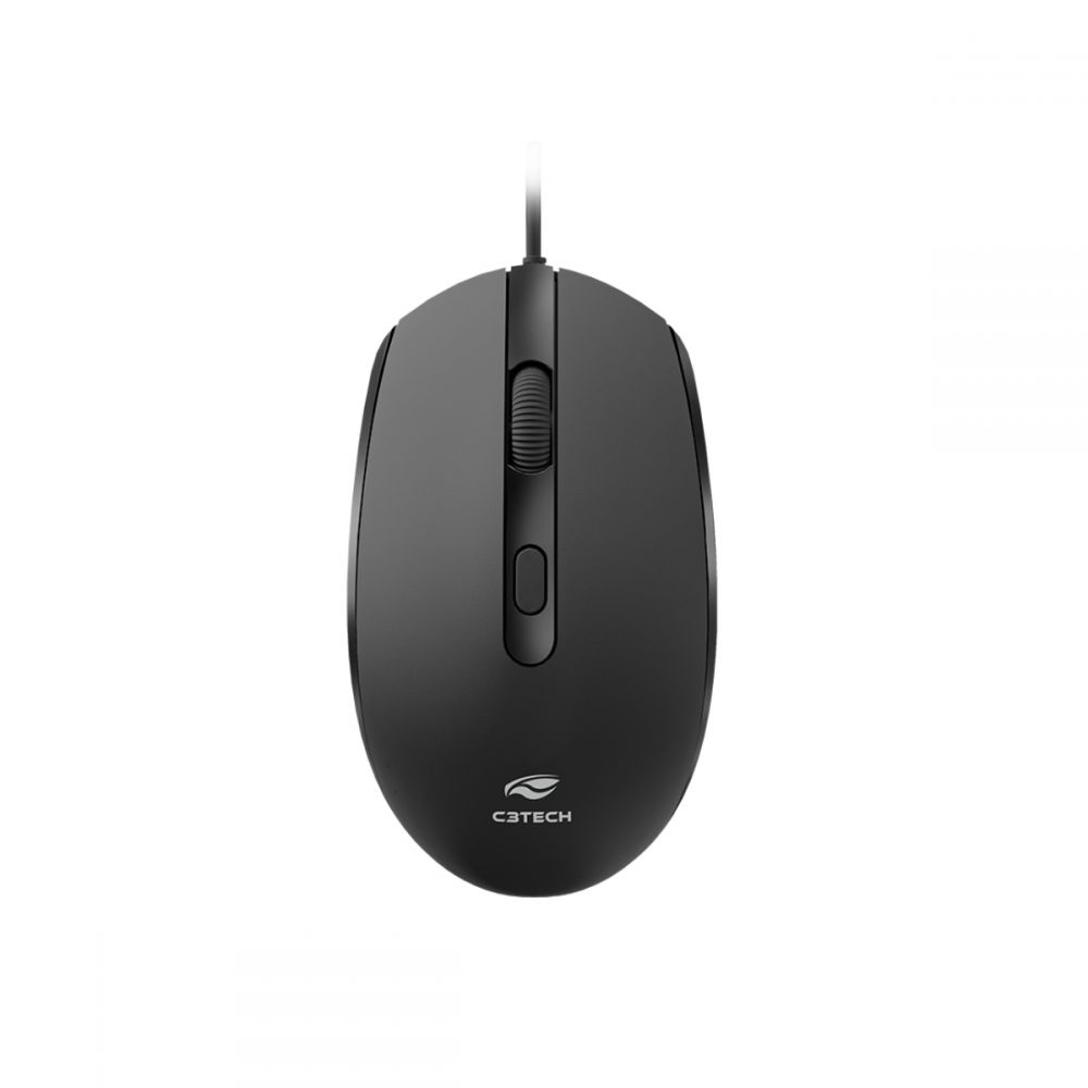 Kit Teclado + Mouse USB KT-200BK Preto  - C3Tech