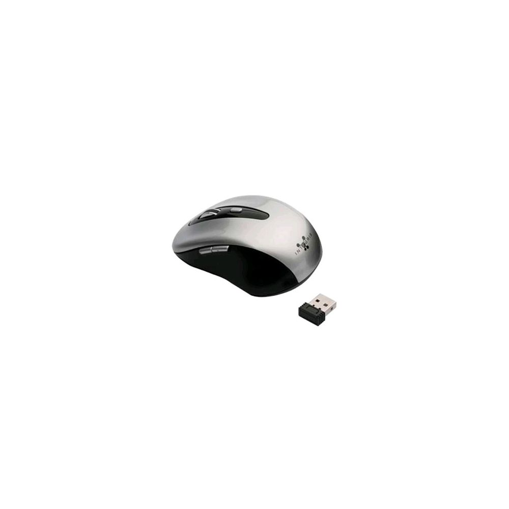 Mouse Óptico sem Fio Mod.351WIV 6 Botões com Scroll Prata - Integris
