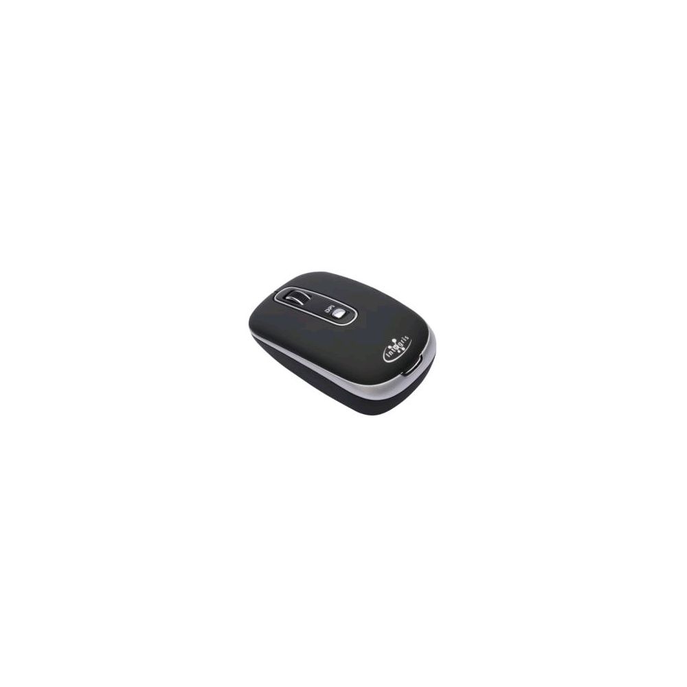 Mouse Óptico Retrátil Mod.379OU 3 Botões com Scroll Preto e Cinza - Integris