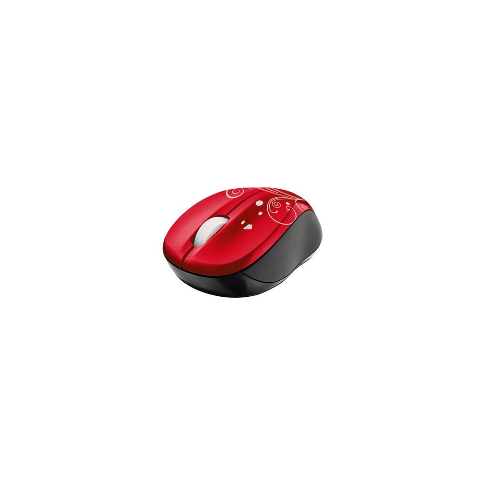 Mouse Óptico Wireless Vivy USB Mod.17355 Vermelho - Trust