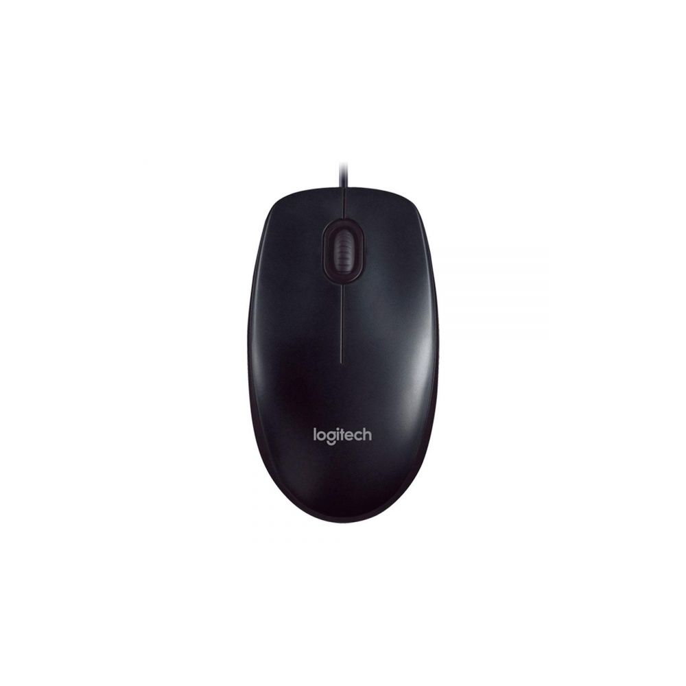 Mouse Óptico M90 Preto 1000DPI USB - Logitech 