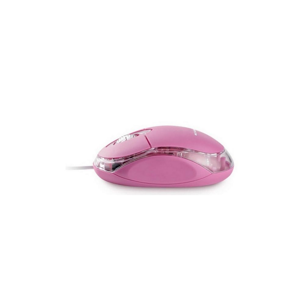 Mouse Classic Óptico Rosa com Fio USB MO181 - Multilaser 