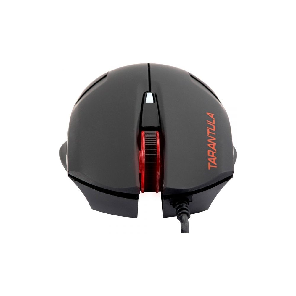 Mouse Gamer Tarantula Preto/Vermelho USB OM702 - Fortrek