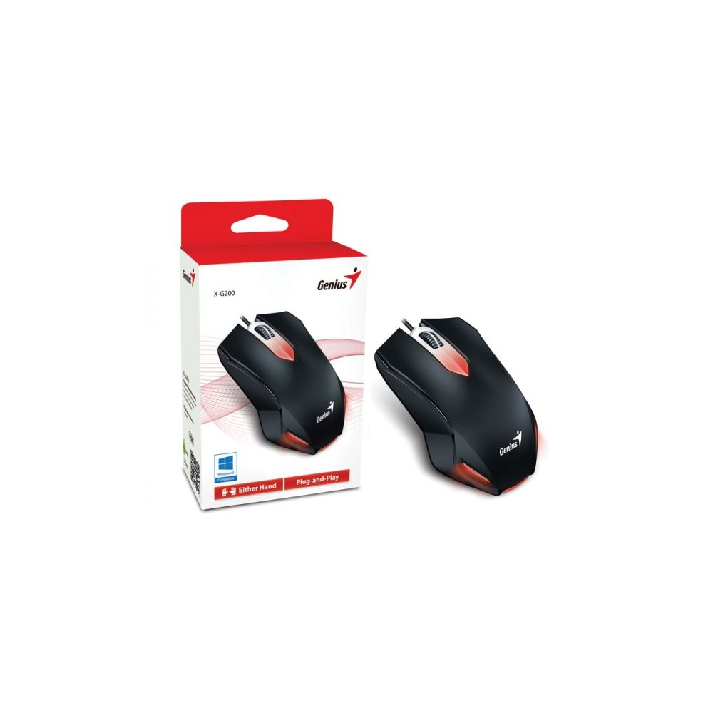 Mouse Gamer Genius X-G200 USB Preto 