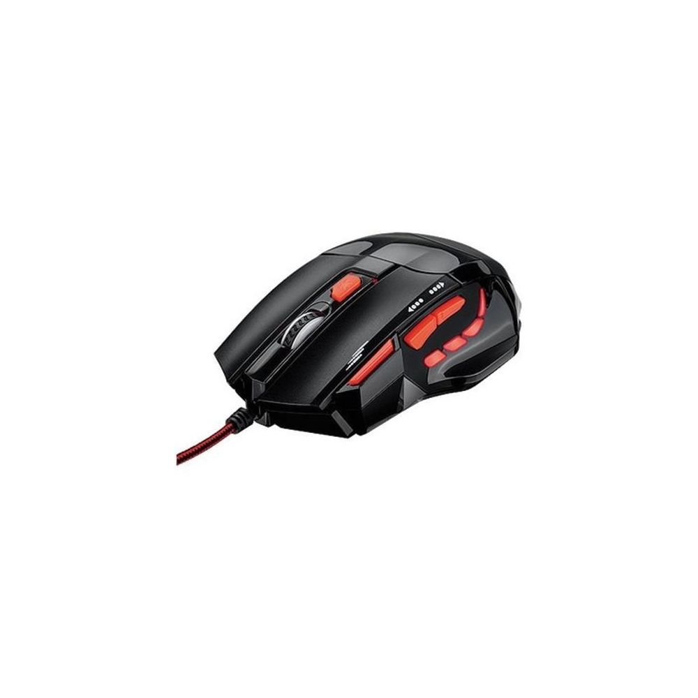 Mouse com Fio Fire Button 2400 DPI MO236 - Multilaser